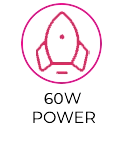 60w power