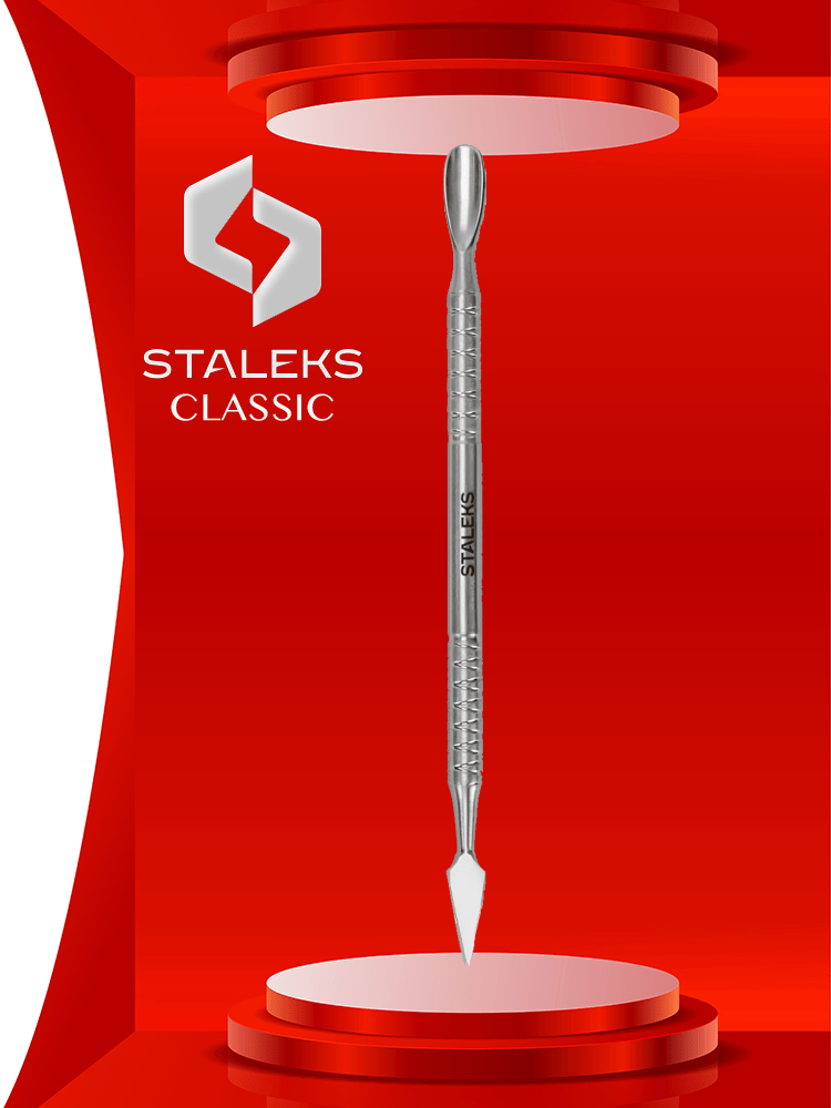 Staleks High Quality Manicure Cuticle Nail Pusher Classic 30 Type 1