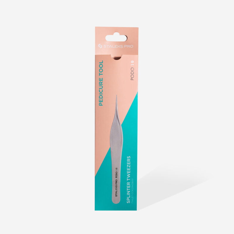 Staleks PRO Splinter Tweezers PODO 10
