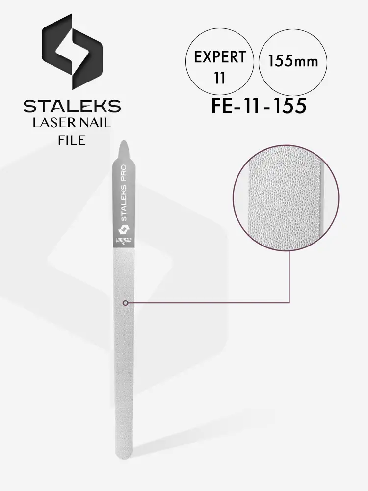 Staleks Expert High Quality Slim Laser Nail File 155mm__