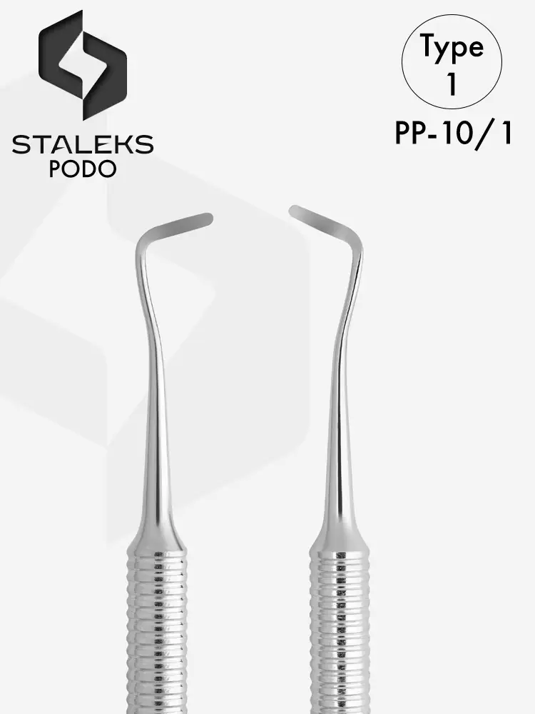 Staleks PRO Pedicure tool Podo 10 Double Ended Curette Type 1