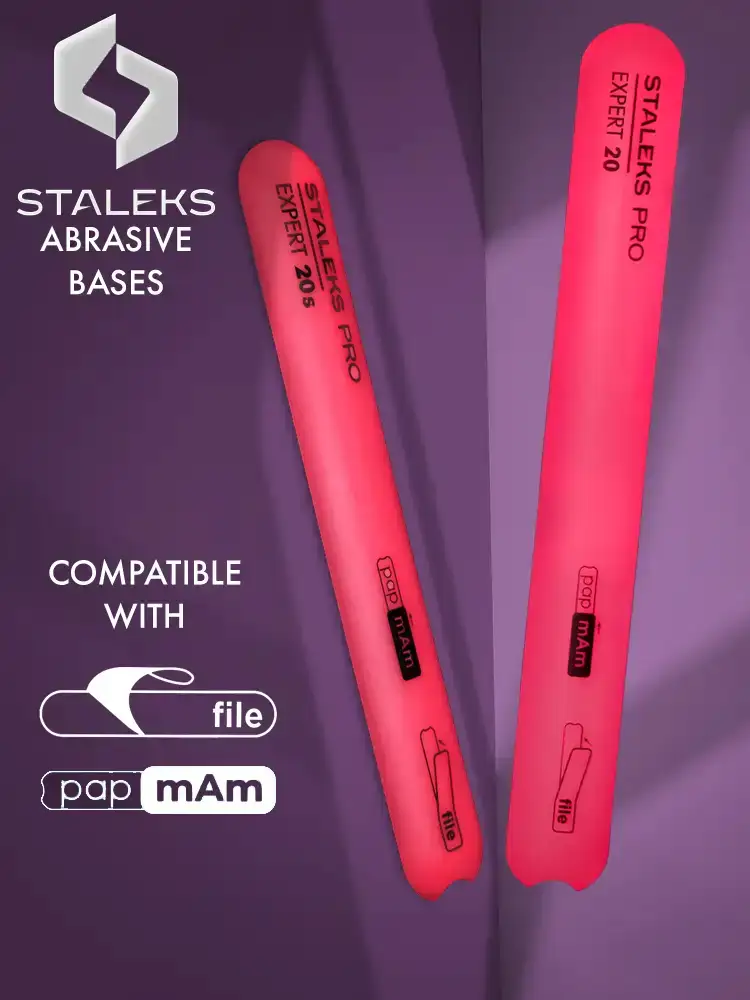 Staleks PRO Slanted Straight Plastic Base for Nail File Expert 20S & 20 copy