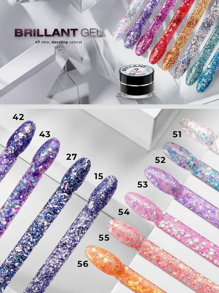 victoria vynn new brillant gel diamond gel effect diamond nails perfect