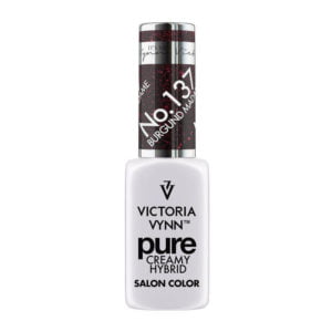 Vernis gel hybride crémeux pur n° 137 Burgund Madame