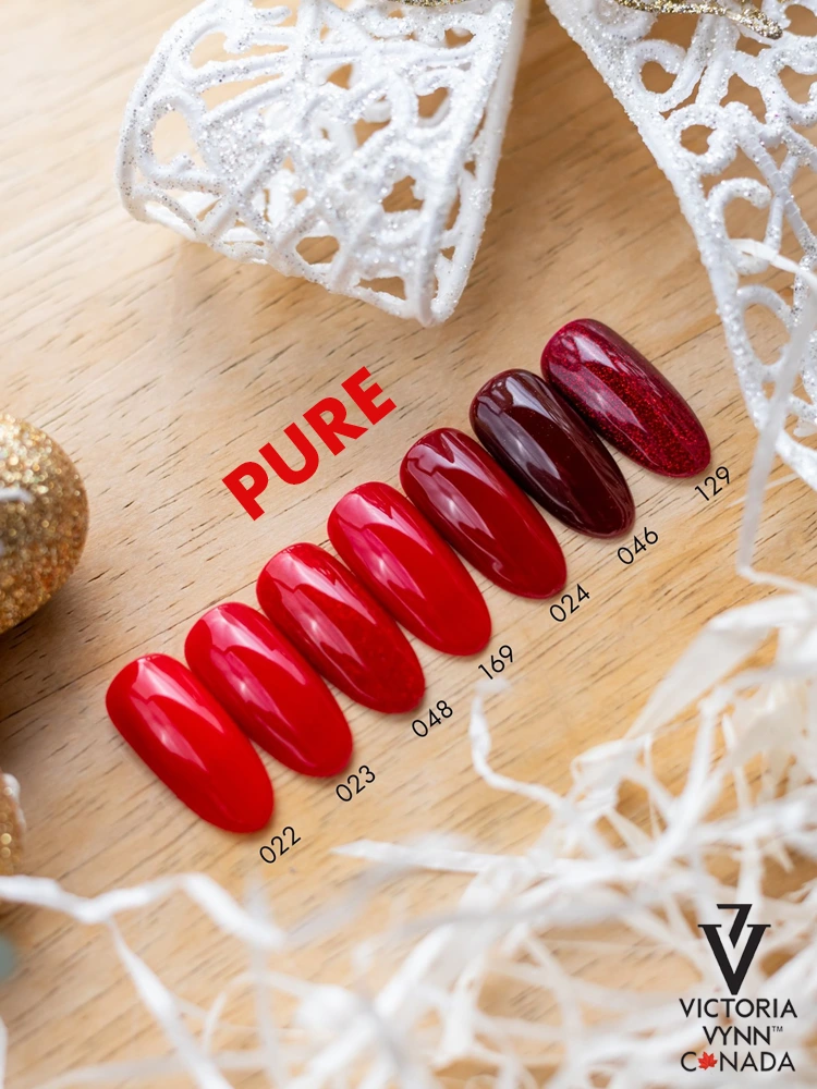 Best Selling Catchy Blood Red Nails Victoria VYNN Pure Creamy Hybrid 022 Ever Poppy 1 6