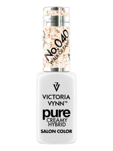 Charmant Paillettes d'or Ongles Victoria VYNN Pure Creamy Hybrid 040 Walk of Fame