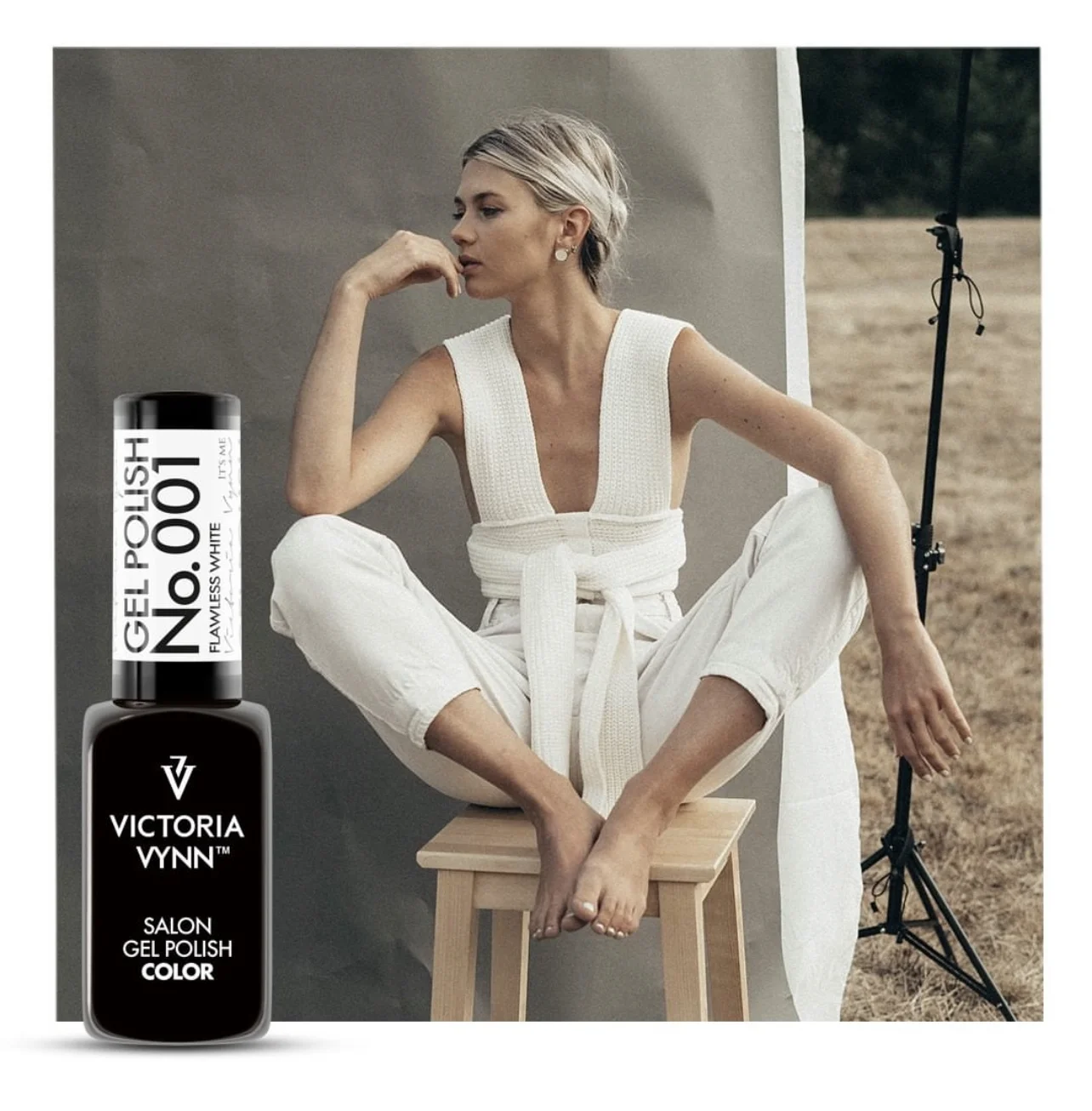 Salon Gel Polish No. 001 Flawless White 6 Gel Polish 001