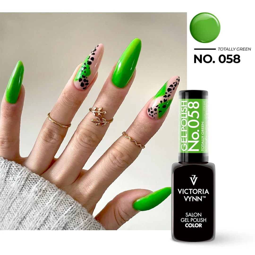 Salon Gel Polish No. 058 Totally Green 8 Gel Polish Image 058