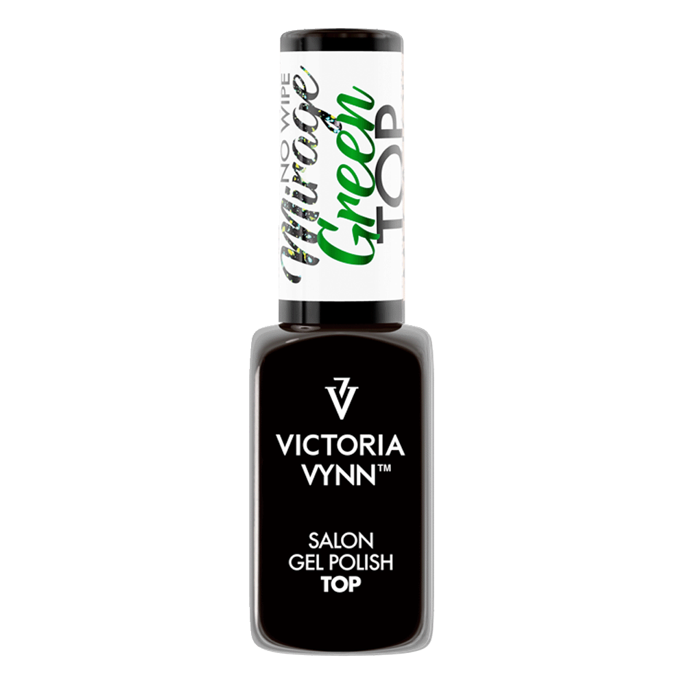 Glitter Top Coat Mirage Green