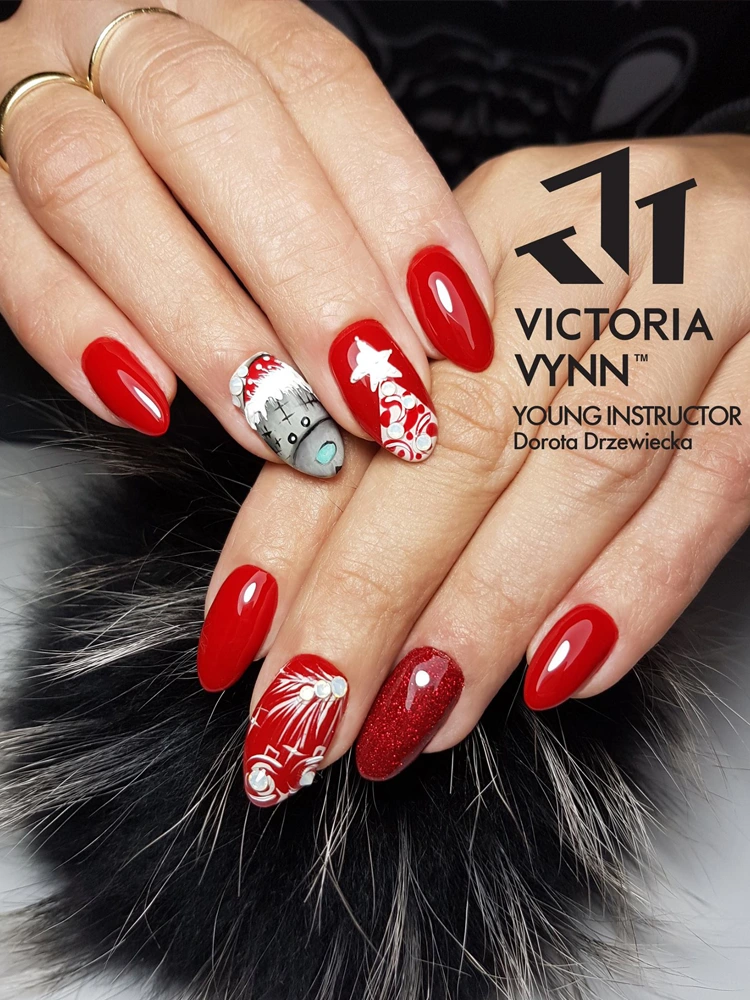 Most Appealing Ruby Red Nails Victoria VYNN Pure Creamy Hybrid 023 Really Ruby 1 1