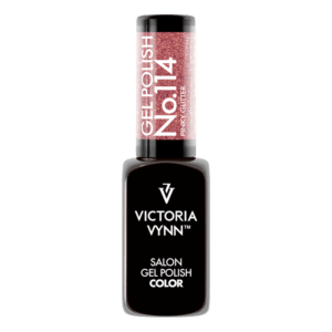 Gel Polish Salon 114 Pink Glitter