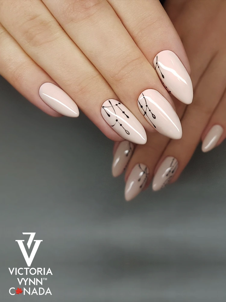 best nude pink nails Victoria VYNN Pure Creamy Hybrid Toasted Almond 074 1 1