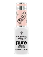 best nude pink nails Victoria VYNN Pure Creamy Hybrid Toasted Almond 074
