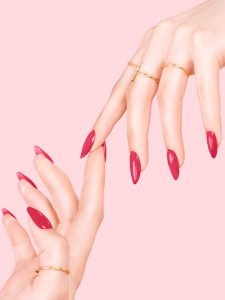 vernis à ongles rocky rose