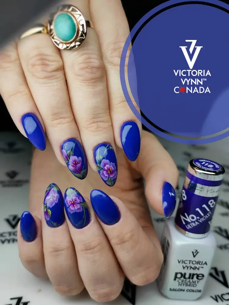 victoria vynn best ultra violet gel polish no. 118 pure