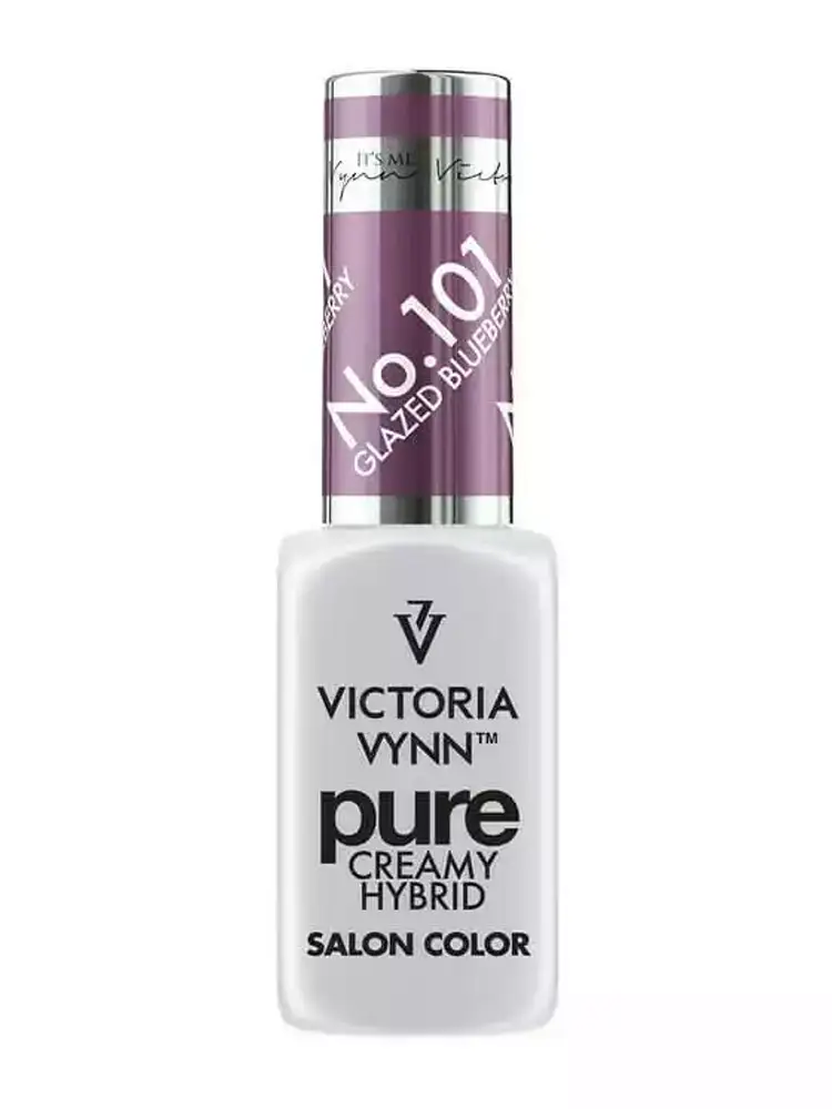 victoria vynn delicate glazed blueberry nails pure creamy no. 101