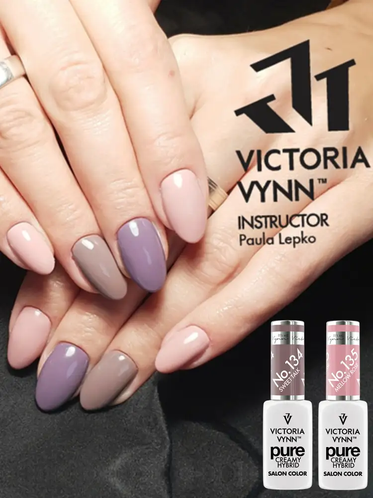 victoria vynn light coffee milky brown nails gel polish sweet talk no. 134 1 2