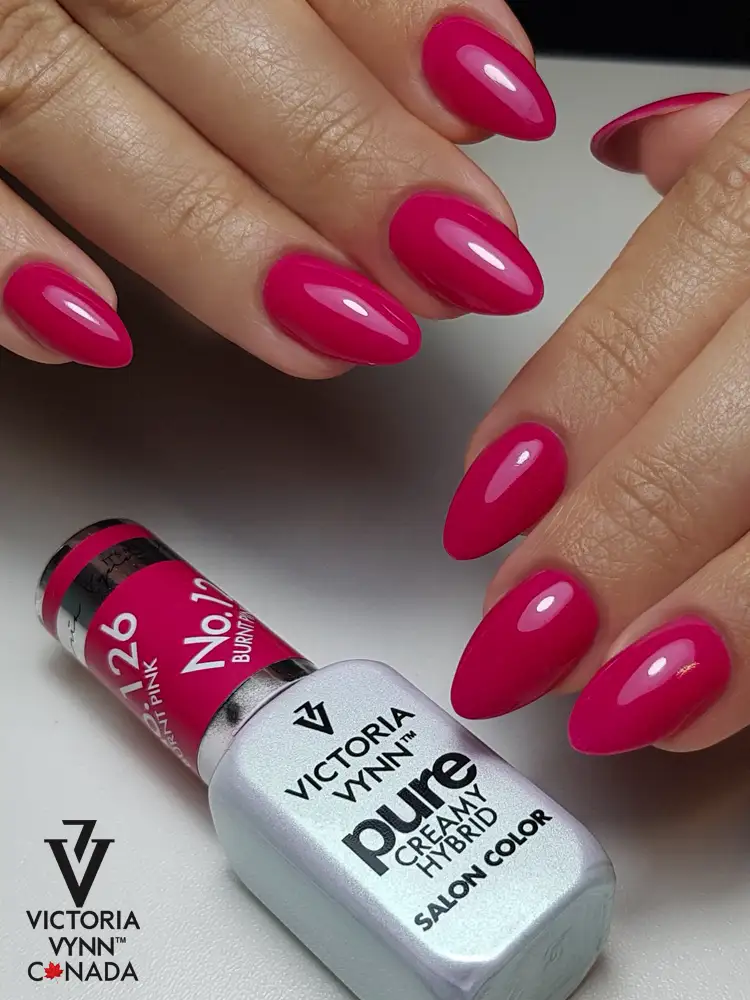 victoria vynn pure burnt pink gel polish no. 126 1 3