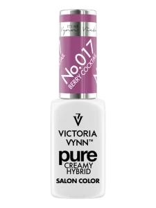 merveilleux vernis à ongles lilas Victoria VYNN Pure Creamy Hybrid 017 Berry Cocktail