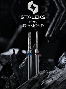 Staleks professional diamond needle cuticle bit