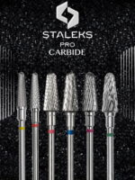 Staleks Best 100% Carbide Bits for Nails Frustum