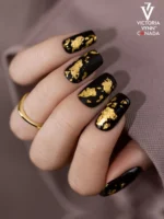 Best Selling Bit Foil for nail art designs Gold Victoria VYNN