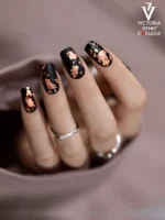 Best Selling Bit Foil for nail art designs Rose Gold Victoria VYNN