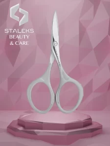 STALEKS BEAUTY & CARE Nail Cuticle Scissors Curved 10 Type 1