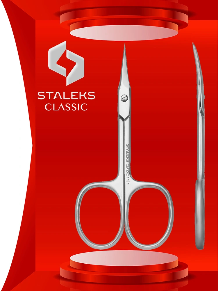 Staleks Best Classic 11 Curved Cuticle Scissors Type 1