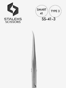Staleks Best Curved Cuticle Scissors Smart 41 Type 3
