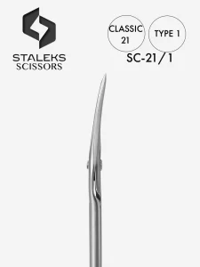Staleks Best Cuticle Scissors Classic 21 Type 1