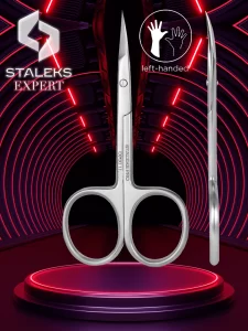 Staleks Best left handed cuticle scissors Expert 11