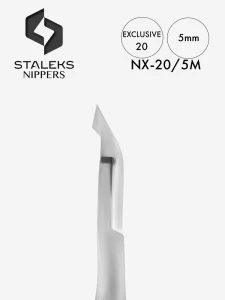 Staleks Extra Fine Cuticle Nippers Exclusive 20 5 mm