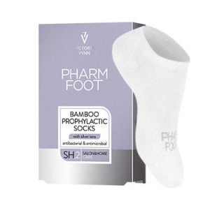 Pharm Foot Bamboo Socks After Treatment with Microsilver Size 43-46