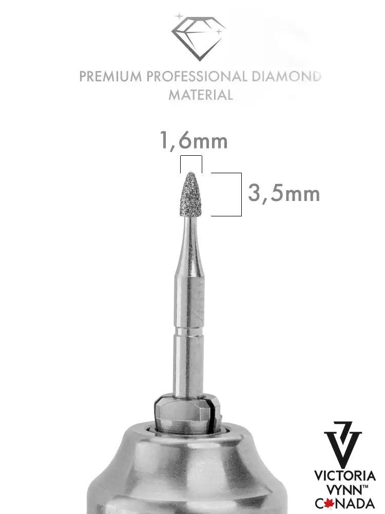 best professional small flame nail drill bits 1.6mm 1 1