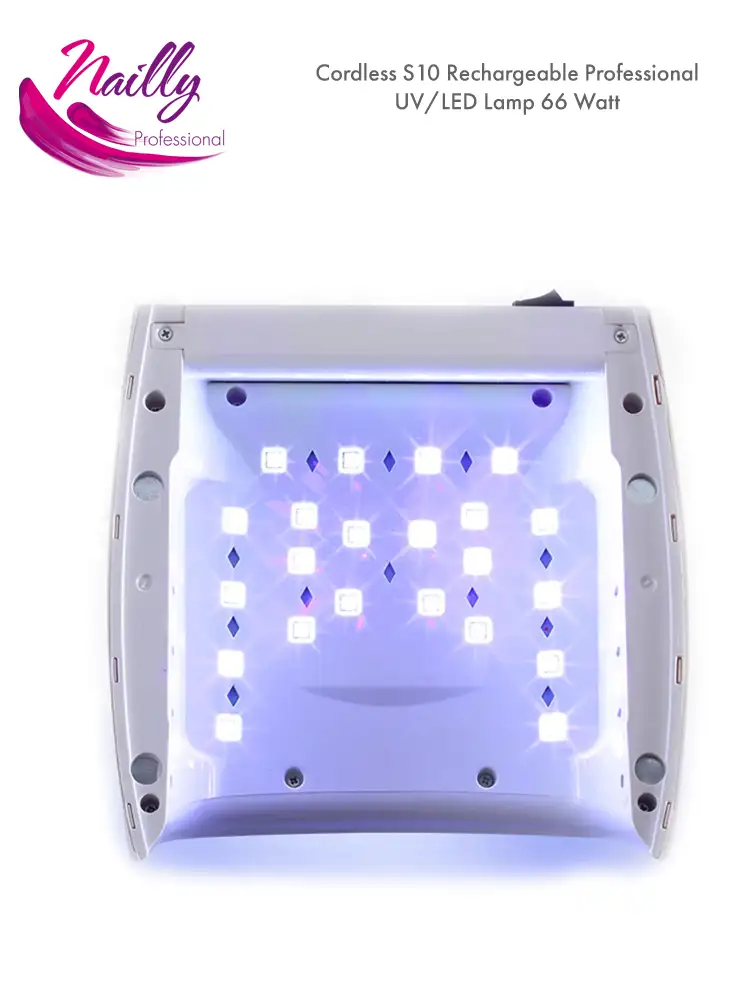 nailly professional Cordless uv led nail lamp 66watt