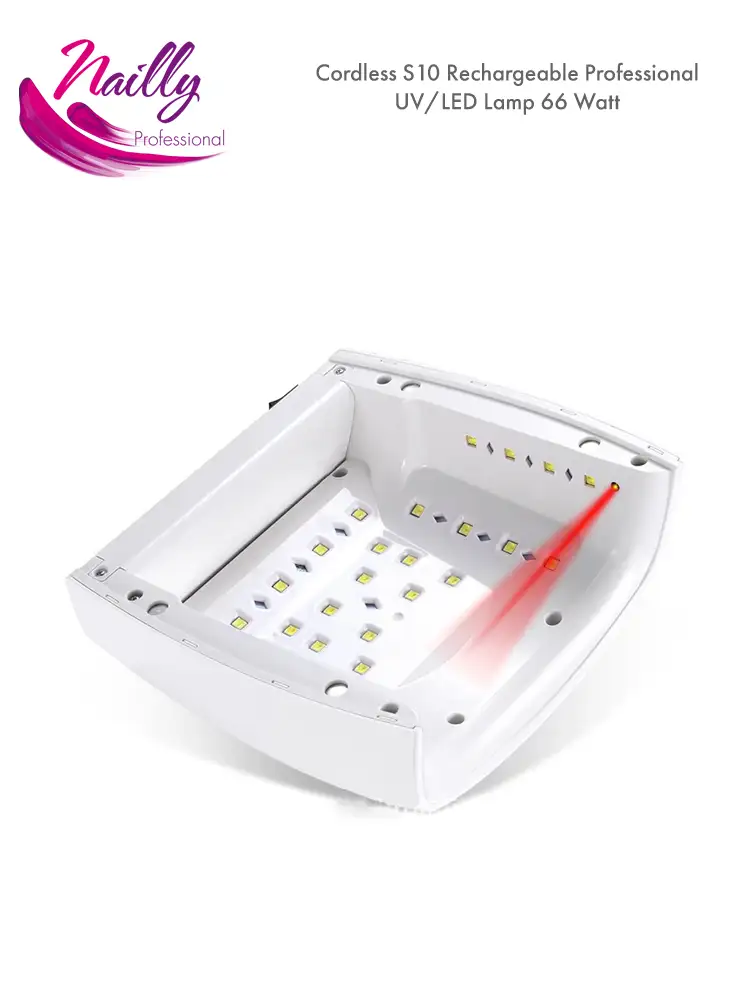 Nailly Professional Best Cordless UV LED Nail Lamp | 66 Watt