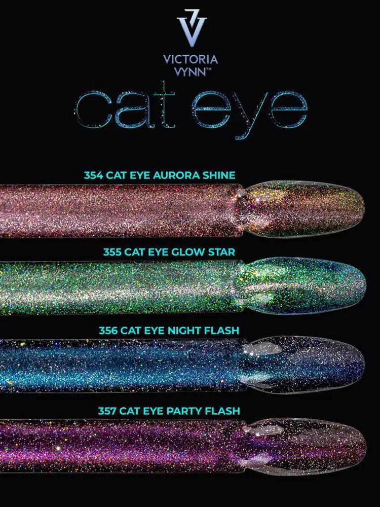 Amazing Glowy Cat Eye Gel Polish | Victoria VYNN GP No. 355