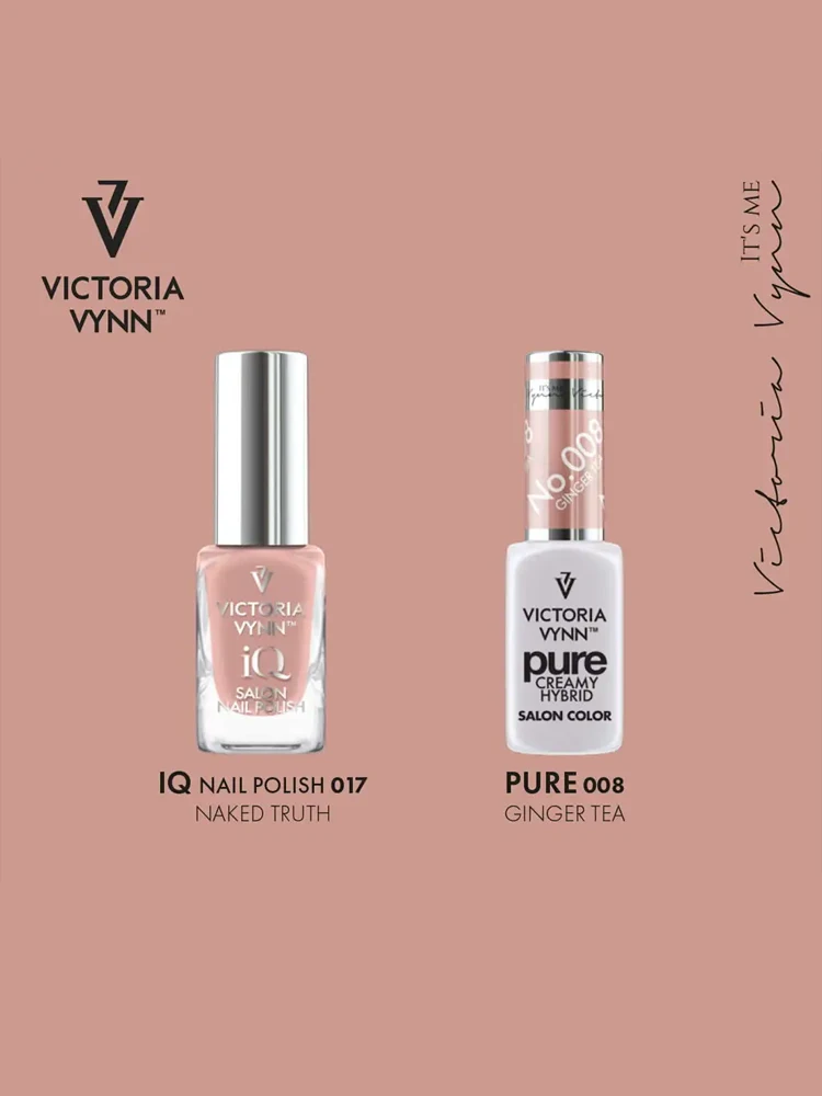 iq vegan nail polish 017 pure gel polish 008