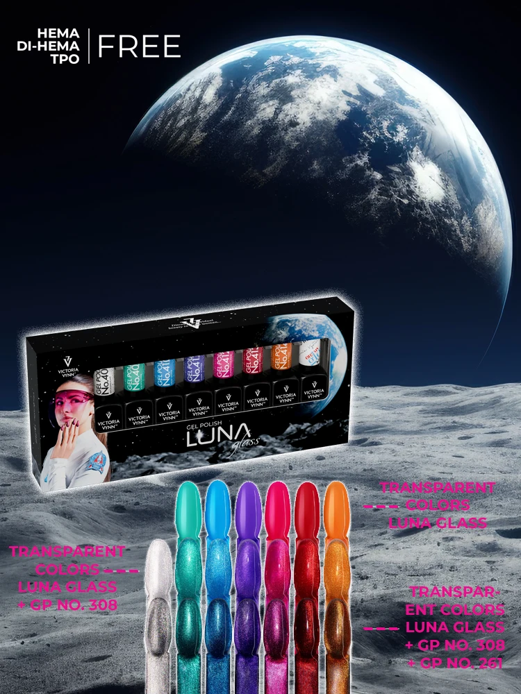 victoria vynn luna glass 8 pack
