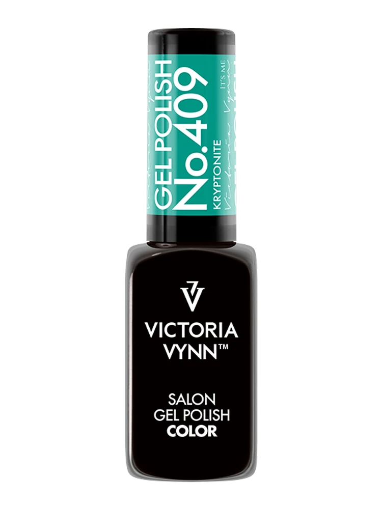 victoria vynn salon gel polish no. 409 kryptonite luna glass