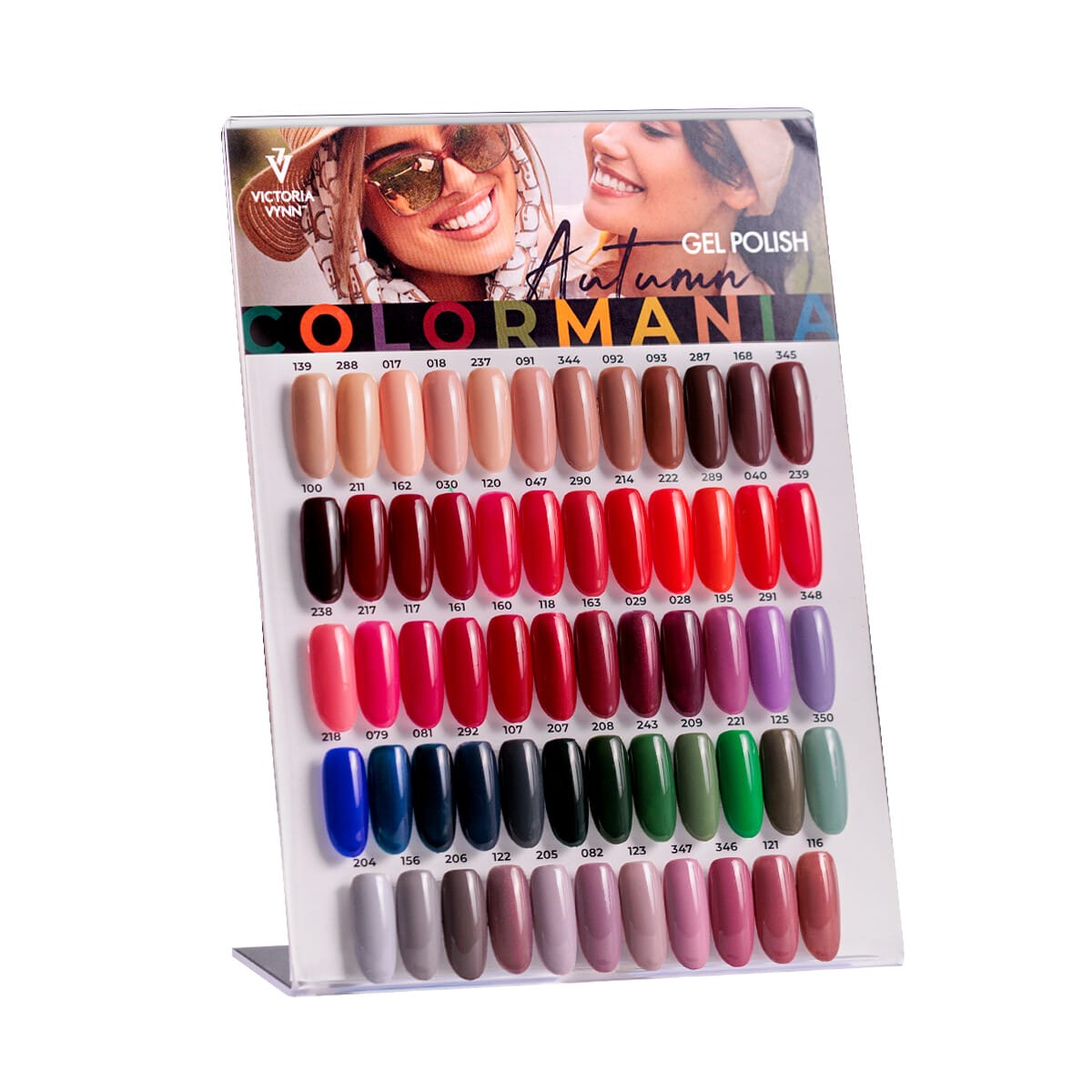 Victoria VYNN Collection de vernis en gel Automne Display 2 color chart display gp autumn 1
