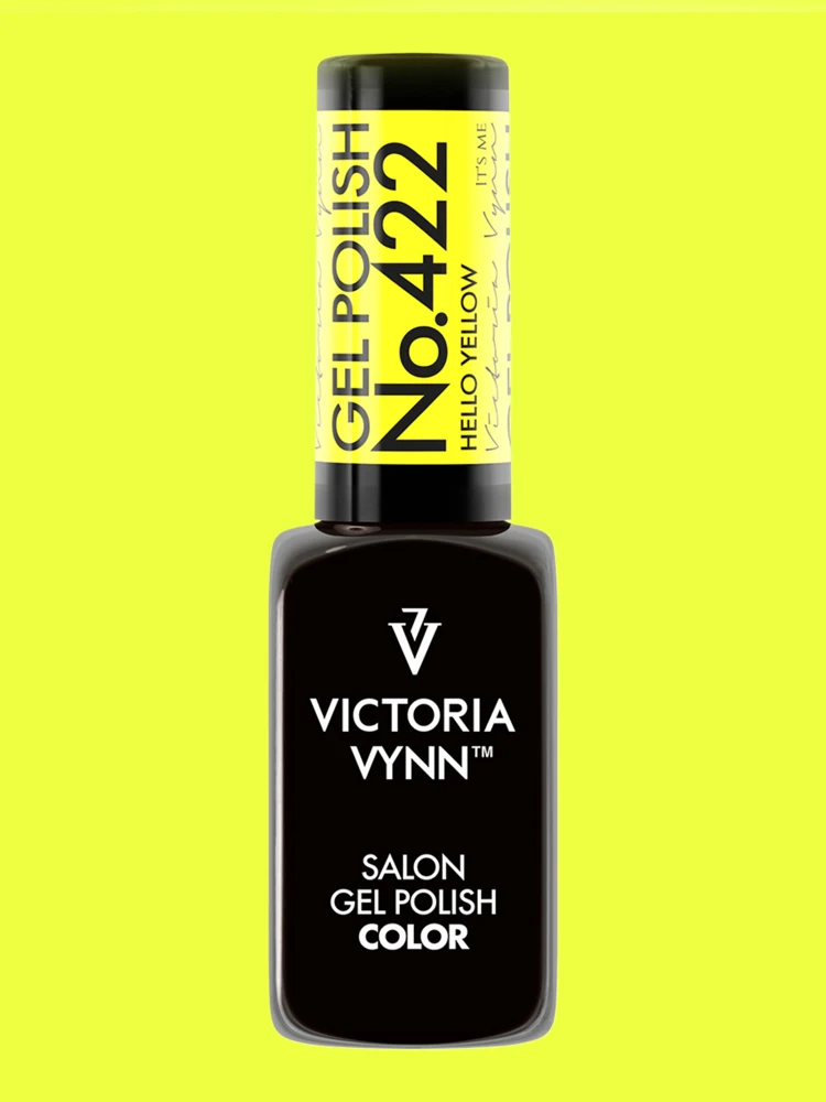 victoria vynn gpt gel polish no. 422 hello yellow