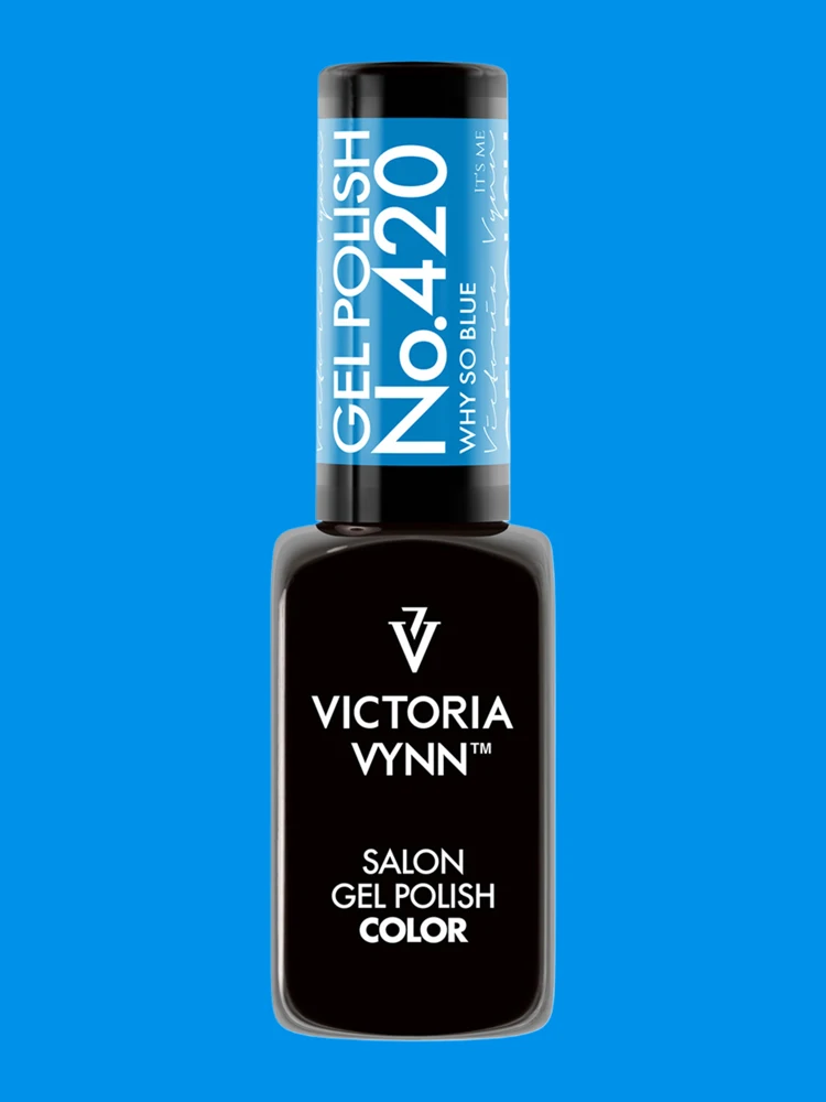 victoria vynn salon gel polish no. 420 why so blue 1 1