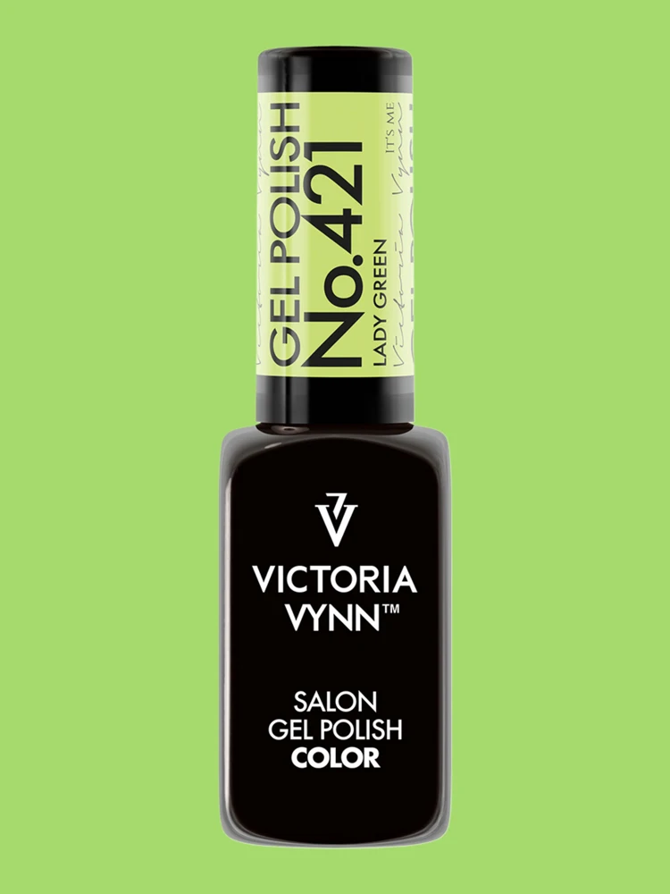 victoria vynn salon gel polish no. 421 lady green 1 1
