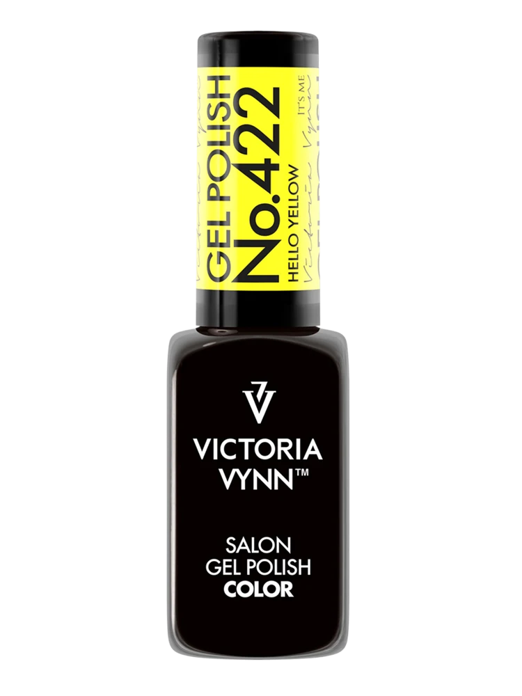 victoria vynn salon gel polish no. 422 hello yellow