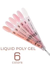 tableau des couleurs du plygel liquide
