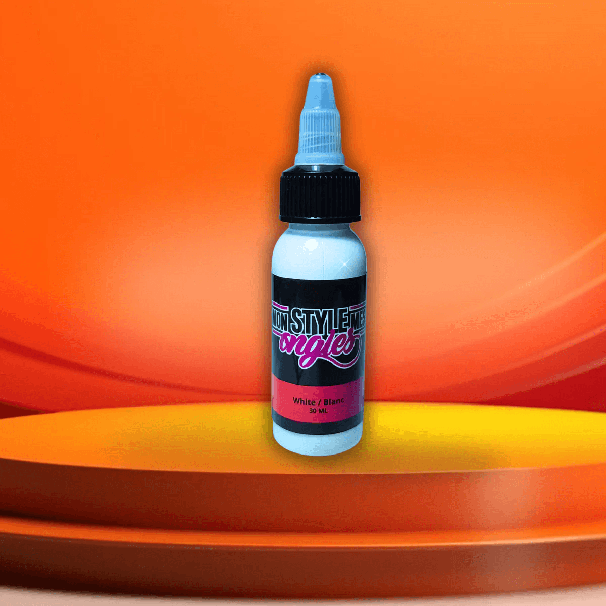 white airbrush ink
