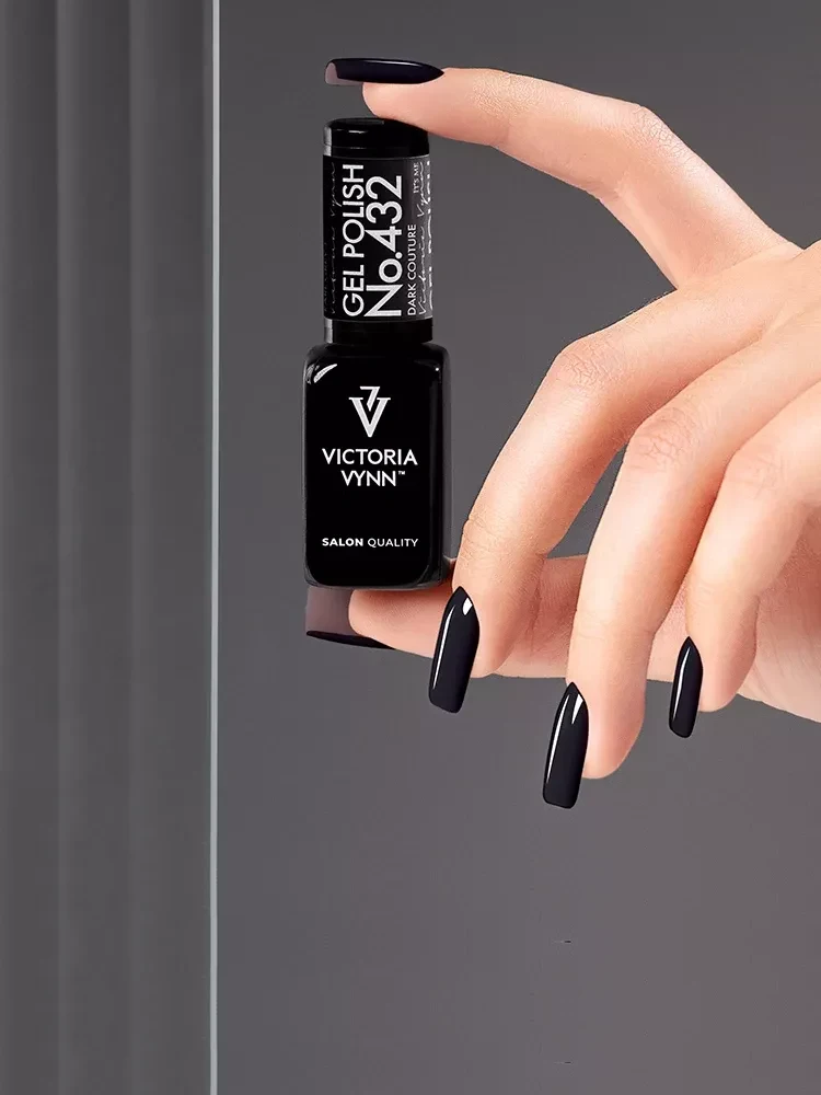 Victoria VYNN Gel Polish No. 432 Dark Couture 6 victoria vynn gel polish fashion follower no. 432 dark couture
