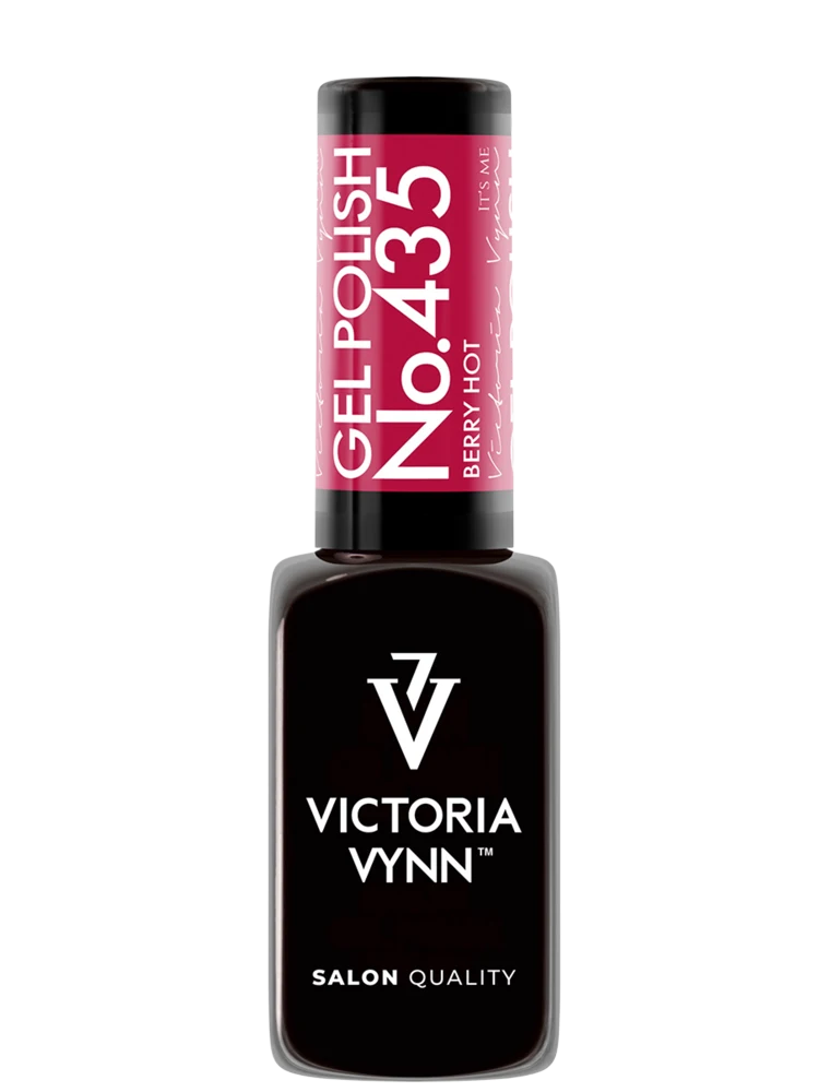 Victoria VYNN Gel Polish No. 435 Berry Hot 2 victoria vynn gel polish fashion follower no. 435 berry hot